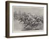 The Review at Damascus before the German Emperor, the Arab Charge-Henry Charles Seppings Wright-Framed Giclee Print