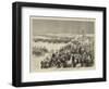 The Review at Delhi before the Prince of Wales-Godefroy Durand-Framed Giclee Print