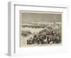 The Review at Delhi before the Prince of Wales-Godefroy Durand-Framed Giclee Print