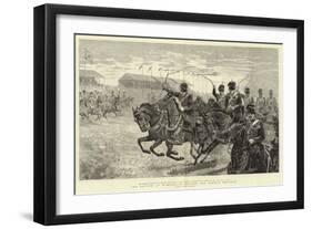 The Review at Wimbledon before the German Emperor-John Charlton-Framed Giclee Print
