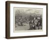 The Review before the Queen at Aldershot-John Charlton-Framed Giclee Print