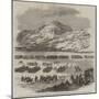 The Review by Her Majesty of Rifle Volunteers at Edinburgh-null-Mounted Giclee Print