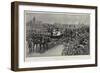 The Review of the Colonial Coronation Contingents on the Horse Guards Parade-Frederic De Haenen-Framed Giclee Print