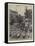 The Review of the Indian Contingents, Bengal Lancers Passing Down the Mall-null-Framed Stretched Canvas