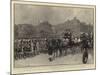 The Review of the Indian Contingents on the Horse Guards Parade, the March Past the Queen-Frederic De Haenen-Mounted Giclee Print