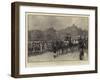 The Review of the Indian Contingents on the Horse Guards Parade, the March Past the Queen-Frederic De Haenen-Framed Giclee Print