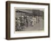 The Review of the Indian Troops at Buckingham Palace by the King-John Charlton-Framed Giclee Print