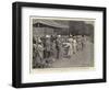 The Review of the Indian Troops at Buckingham Palace by the King-John Charlton-Framed Giclee Print