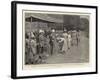 The Review of the Indian Troops at Buckingham Palace by the King-John Charlton-Framed Giclee Print