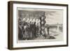 The Review of the Troops before King Alexander I-null-Framed Giclee Print