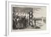 The Review of the Troops before King Alexander I-null-Framed Giclee Print
