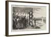 The Review of the Troops before King Alexander I-null-Framed Giclee Print