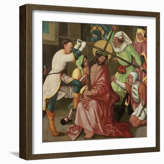 The Reviling of Christ, C.1510-30-Hans Leonard Schaufelein-Framed Giclee Print