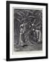 The Revival of Trade in Jamaica, Gathering Bananas for the English Market-William T. Maud-Framed Giclee Print