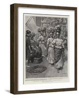 The Revival of Trade with Jamaica, Shipping Bananas-William T. Maud-Framed Giclee Print
