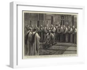 The Revived Bishopric of Truro, Consecration of Dr Edward White Benson, Dd, in St Paul's Cathedral-null-Framed Giclee Print