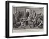 The Revolt in Crete, Christian Refugees in the Piraeus-Paul Destez-Framed Giclee Print