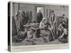 The Revolt in Crete, Christian Refugees in the Piraeus-Paul Destez-Stretched Canvas