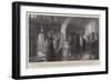 The Revolt in Crete, the Newly Elected Cretan Assembly in the Church at Campos-Charles Joseph Staniland-Framed Giclee Print