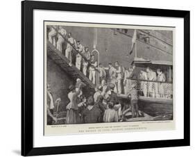 The Revolt in Cuba, Spanish Reinforcements-Henry Marriott Paget-Framed Giclee Print