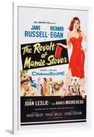 The Revolt of Mamie Stover, Left: Richard Egan; Right: Jane Russell, 1956-null-Framed Art Print