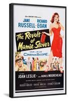 The Revolt of Mamie Stover, Left: Richard Egan; Right: Jane Russell, 1956-null-Framed Art Print