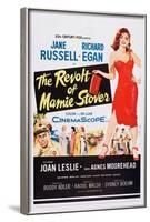 The Revolt of Mamie Stover, Left: Richard Egan; Right: Jane Russell, 1956-null-Framed Art Print