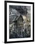 The Revolt on the Island of Sercq, 1892-Henri Meyer-Framed Giclee Print