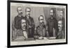 The Revolution in Brazil, a Portrait Group of the New Ministry-null-Framed Giclee Print