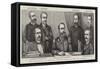 The Revolution in Brazil, a Portrait Group of the New Ministry-null-Framed Stretched Canvas