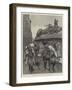 The Revolution in East Roumelia, Turkish Fugitives Leaving a Village-Richard Caton Woodville II-Framed Giclee Print