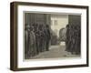 The Revolution in Egypt, Reception of Tewfik Pasha at the Citadel of Cairo-Frank Dadd-Framed Giclee Print