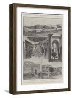 The Revolution in Morocco, Scenes in the Disturbed District of Tetuan-Amedee Forestier-Framed Giclee Print