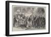 The Revolution in Naples, Garibaldi at the Shrine of the Virgin of Piedigrotta on the 8th Inst-Thomas Nast-Framed Giclee Print