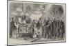 The Revolution in Naples, Garibaldi at the Shrine of the Virgin of Piedigrotta on the 8th Inst-Thomas Nast-Mounted Giclee Print