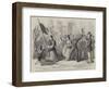 The Revolution in Naples, Street Scene in Naples the Day after the Arrival of Garibaldi-Thomas Nast-Framed Giclee Print