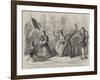 The Revolution in Naples, Street Scene in Naples the Day after the Arrival of Garibaldi-Thomas Nast-Framed Giclee Print
