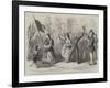 The Revolution in Naples, Street Scene in Naples the Day after the Arrival of Garibaldi-Thomas Nast-Framed Giclee Print