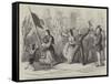 The Revolution in Naples, Street Scene in Naples the Day after the Arrival of Garibaldi-Thomas Nast-Framed Stretched Canvas