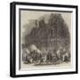 The Revolution in Paris, Bivouac of Troops, Hotel De Ville-null-Framed Giclee Print