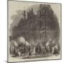 The Revolution in Paris, Bivouac of Troops, Hotel De Ville-null-Mounted Giclee Print