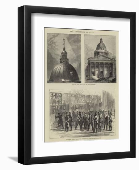 The Revolution in Paris-null-Framed Premium Giclee Print