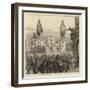 The Revolution in Peru, Scene on the Plaza at Lima-null-Framed Giclee Print