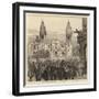 The Revolution in Peru, Scene on the Plaza at Lima-null-Framed Giclee Print