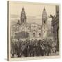 The Revolution in Peru, Scene on the Plaza at Lima-null-Stretched Canvas