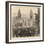 The Revolution in Peru, Scene on the Plaza at Lima-null-Framed Giclee Print