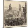 The Revolution in Peru, Scene on the Plaza at Lima-null-Mounted Giclee Print