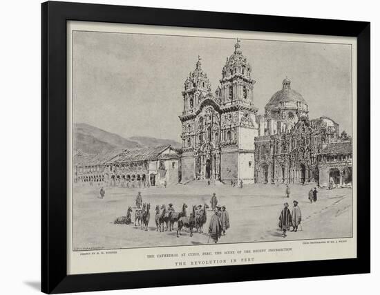 The Revolution in Peru-Henry William Brewer-Framed Giclee Print