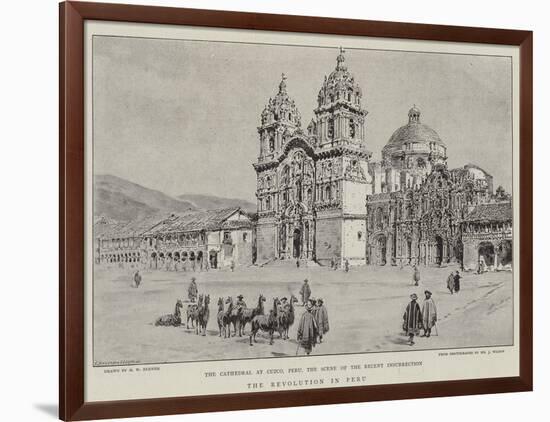 The Revolution in Peru-Henry William Brewer-Framed Giclee Print