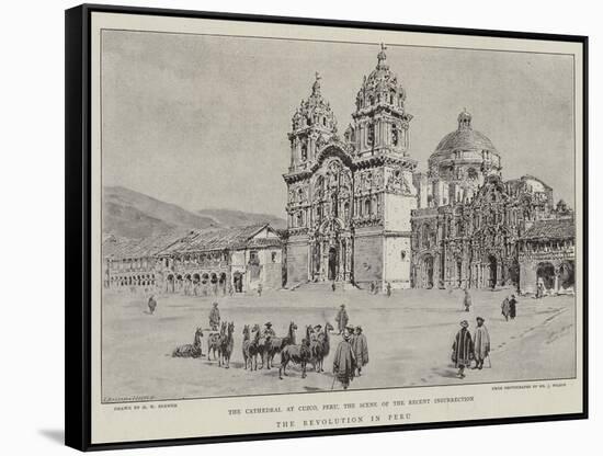 The Revolution in Peru-Henry William Brewer-Framed Stretched Canvas